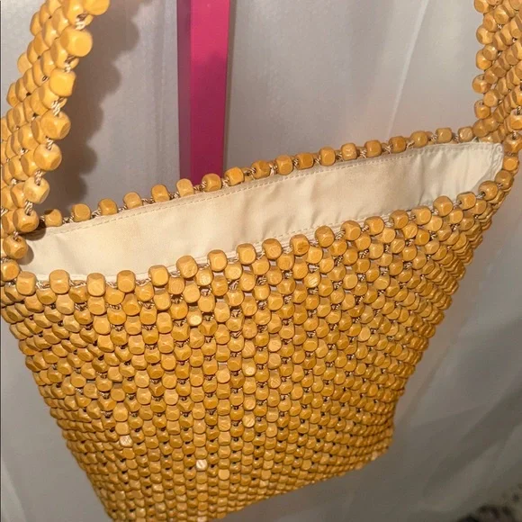 The Sak Vintage Wooden Beaded Shoulder Bag - Picture 2 of 9
